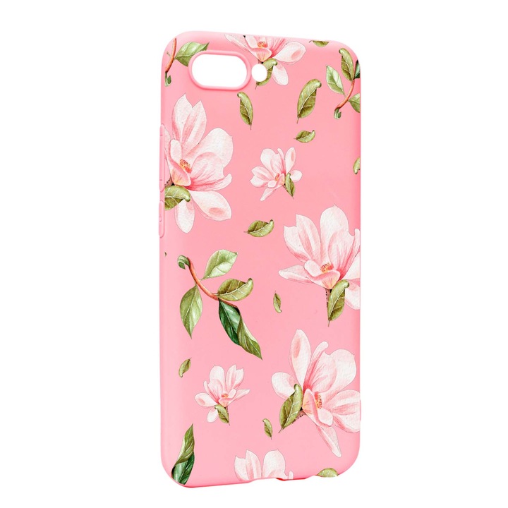 Husa de protectie Florile primaverii, pentru Huawei Honor 10, rezistenta la uzura, anti-alunecare, din silicon Premium, P496