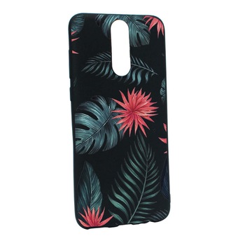 Husa de protectie Flori tropicale, pentru Huawei Mate 10 Lite, rezistenta la uzura, anti-alunecare, din silicon Premium, B497 Husa de protectie Flori tropicale, pentru Huawei Mate 10 Lite, rezistenta la uzura, anti-alunecare, din silicon Premium, B497
