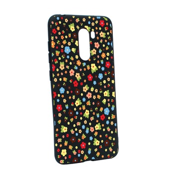 Husa de protectie Happy Flowers, pentru Xiaomi PocoPhone F1, rezistenta la uzura, anti-alunecare, din silicon Premium, B501 Husa de protectie Happy Flowers, pentru Xiaomi PocoPhone F1, rezistenta la uzura, anti-alunecare, din silicon Premium, B501