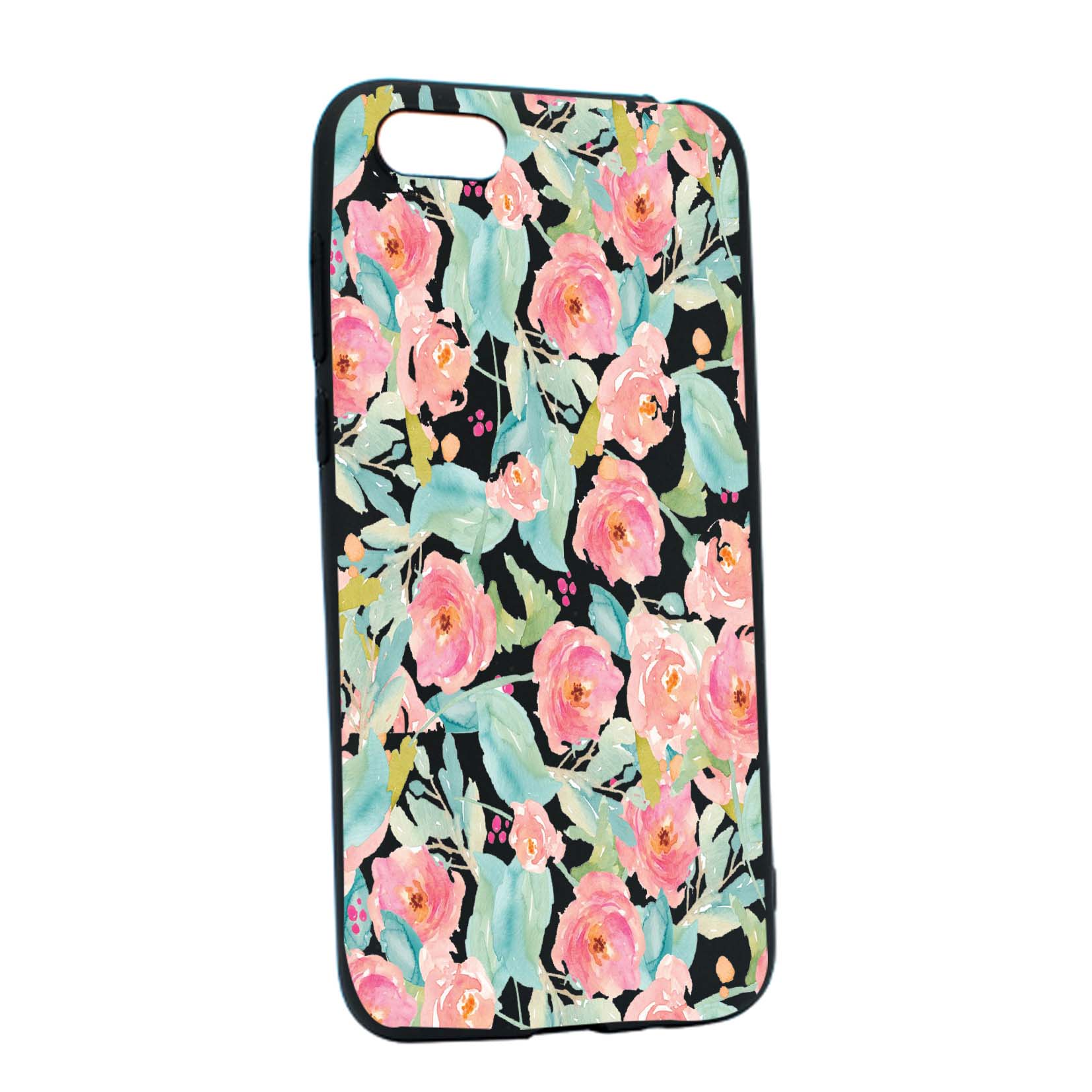 Husa de protectie Flori, culorile de pastel, pentru Apple iPhone 6 / 6S, rezistenta la uzura, anti-alunecare, din silicon Premium, B503
