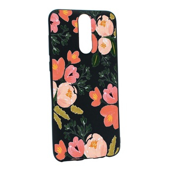Husa de protectie Flori, culorile de pastel, pentru Huawei Mate 10 Lite, rezistenta la uzura, anti-alunecare, din silicon Premium, B504 Husa de protectie Flori, culorile de pastel, pentru Huawei Mate 10 Lite, rezistenta la uzura, anti-alunecare, din silicon Premium, B504