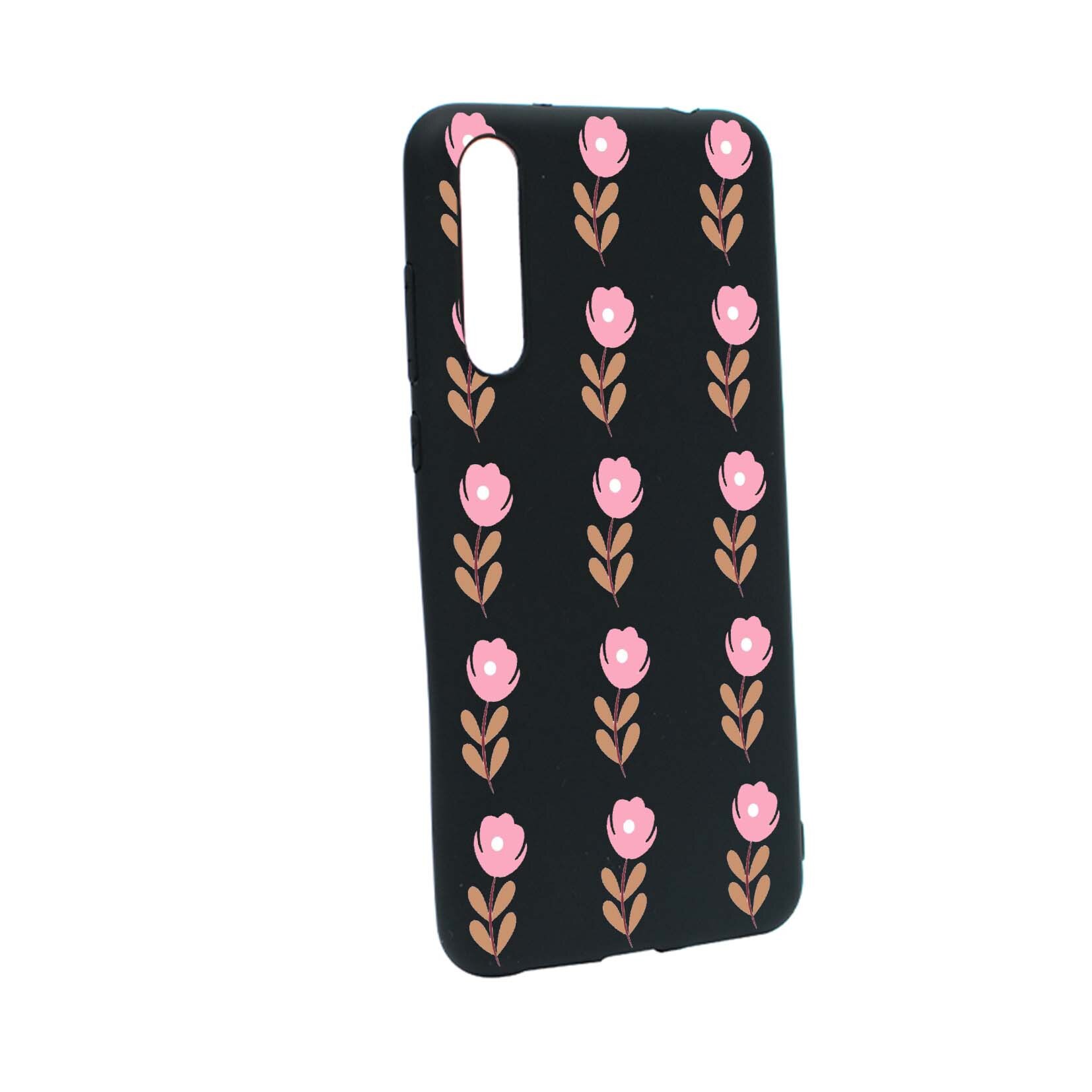 Husa de protectie Flori, pentru Huawei P20 Pro, rezistenta la uzura, anti-alunecare, din silicon Premium, B505