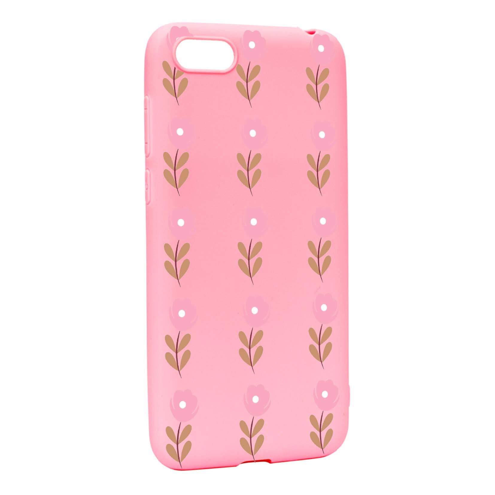 Husa de protectie Flori, pentru Apple iPhone 6 / 6S, rezistenta la uzura, anti-alunecare, din silicon Premium, P505