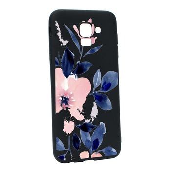 Husa de protectie Flori, culorile de pastel, pentru Samsung Galaxy J6 2018, rezistenta la uzura, anti-alunecare, din silicon Premium, B506 Husa de protectie Flori, culorile de pastel, pentru Samsung Galaxy J6 2018, rezistenta la uzura, anti-alunecare, din silicon Premium, B506