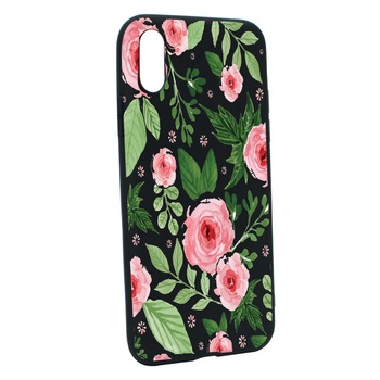 Husa de protectie Flori, culorile de pastel, pentru Apple iPhone XS Max, rezistenta la uzura, anti-alunecare, din silicon Premium, B509 Husa de protectie Flori, culorile de pastel, pentru Apple iPhone XS Max, rezistenta la uzura, anti-alunecare, din silicon Premium, B509