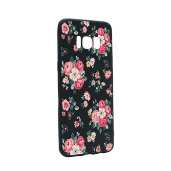 Husa de protectie Flori, culorile de pastel, pentru Samsung Galaxy S8, rezistenta la uzura, anti-alunecare, din silicon Premium, B511 Husa de protectie Flori, culorile de pastel, pentru Samsung Galaxy S8, rezistenta la uzura, anti-alunecare, din silicon Premium, B511
