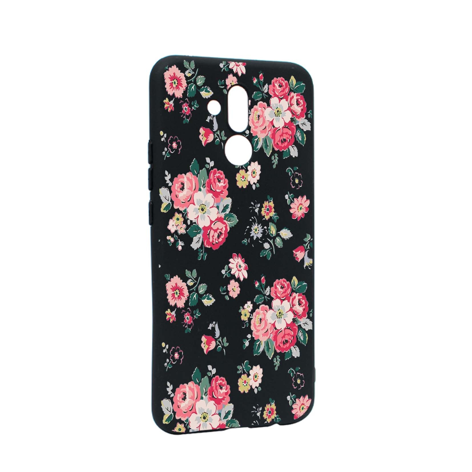 Husa de protectie Flori, culorile de pastel, pentru Huawei Mate 20 Lite, rezistenta la uzura, anti-alunecare, din silicon Premium, B511