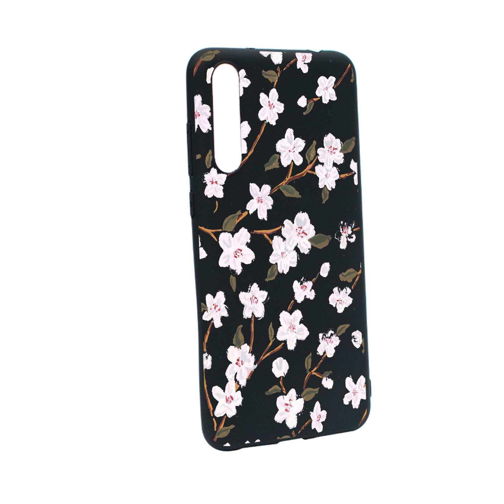 Husa de protectie Florile primaverii, pentru Huawei P20 Pro, rezistenta la uzura, anti-alunecare, din silicon Premium, B512