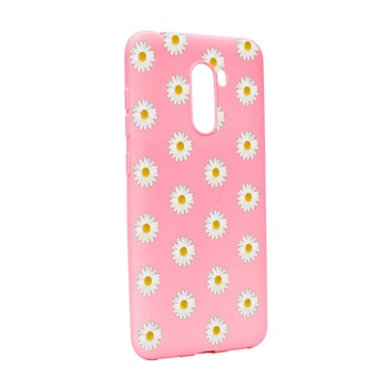 Husa de protectie Happy Flowers, pentru Xiaomi PocoPhone F1, rezistenta la uzura, anti-alunecare, din silicon Premium, P513 Husa de protectie Happy Flowers, pentru Xiaomi PocoPhone F1, rezistenta la uzura, anti-alunecare, din silicon Premium, P513