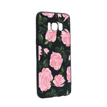 Husa de protectie Trandafiri, culorile de pastel, pentru Samsung Galaxy S8 Plus, rezistenta la uzura, anti-alunecare, din silicon Premium, B514 Husa de protectie Trandafiri, culorile de pastel, pentru Samsung Galaxy S8 Plus, rezistenta la uzura, anti-alunecare, din silicon Premium, B514
