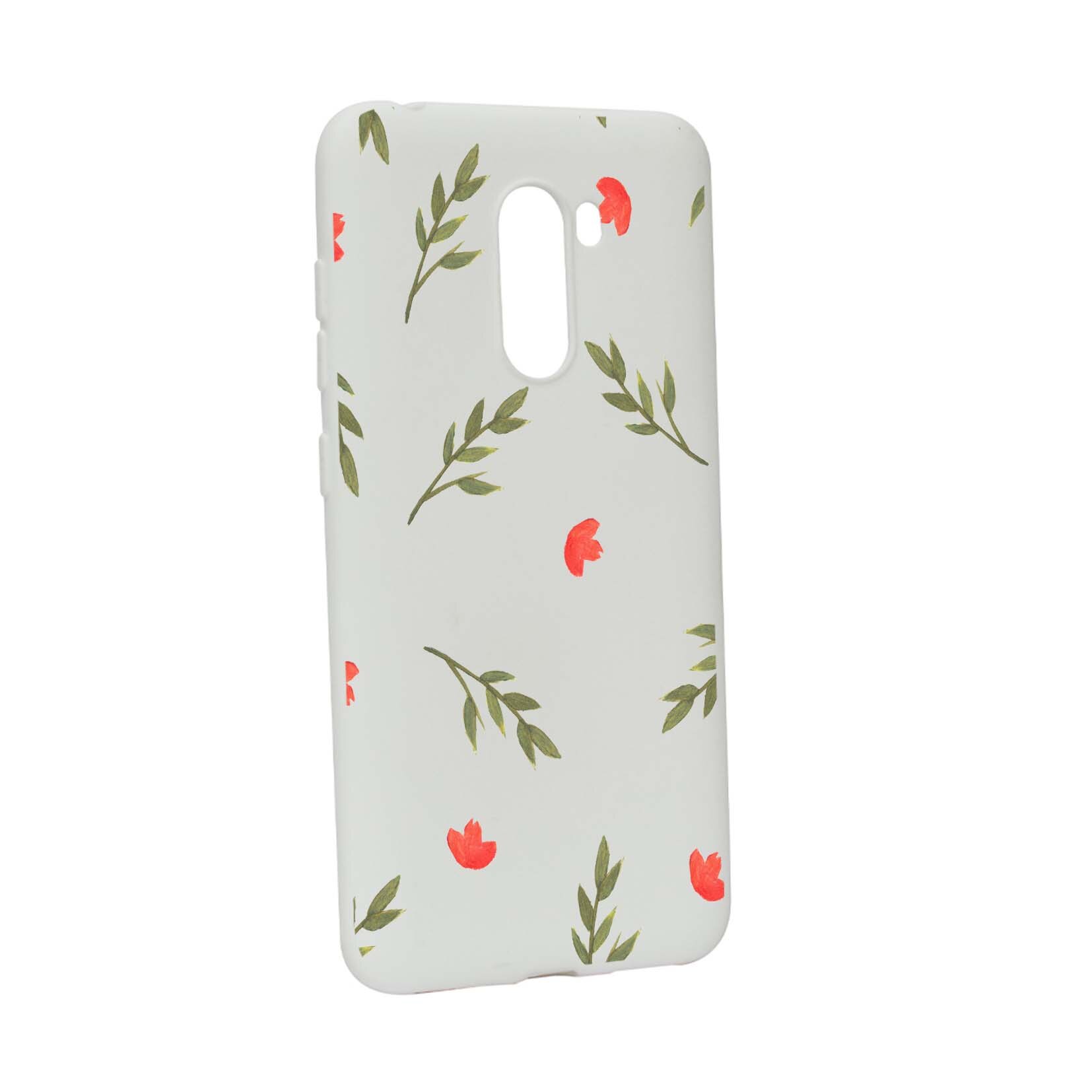 Husa de protectie Flori, pentru Xiaomi PocoPhone F1, rezistenta la uzura, anti-alunecare, din silicon Premium, W516