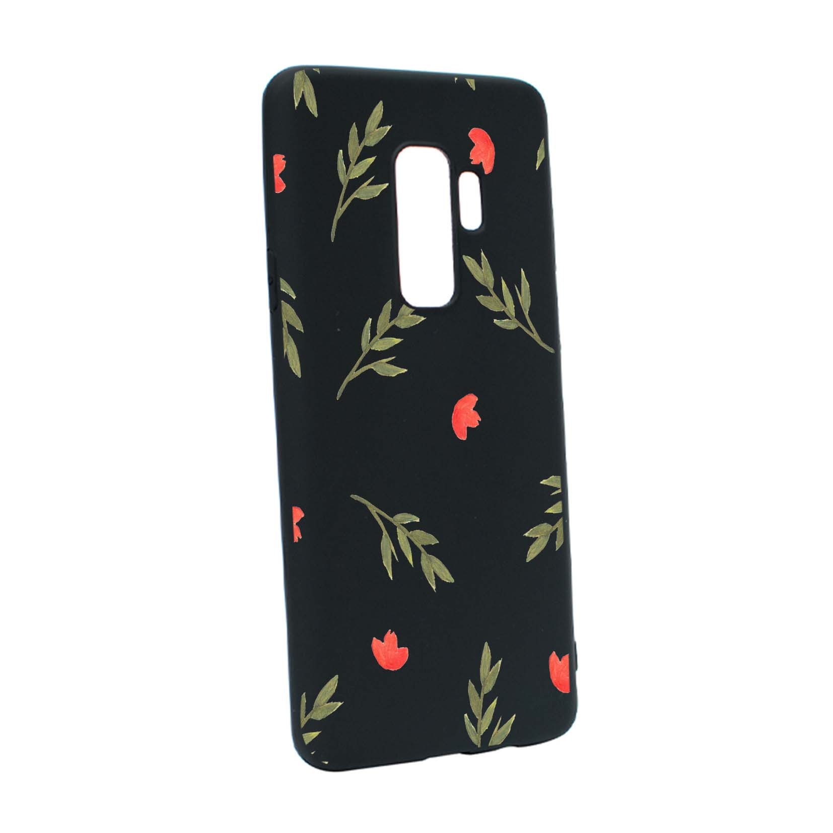 Husa de protectie Flori, pentru Samsung Galaxy S9, rezistenta la uzura, anti-alunecare, din silicon Premium, B516