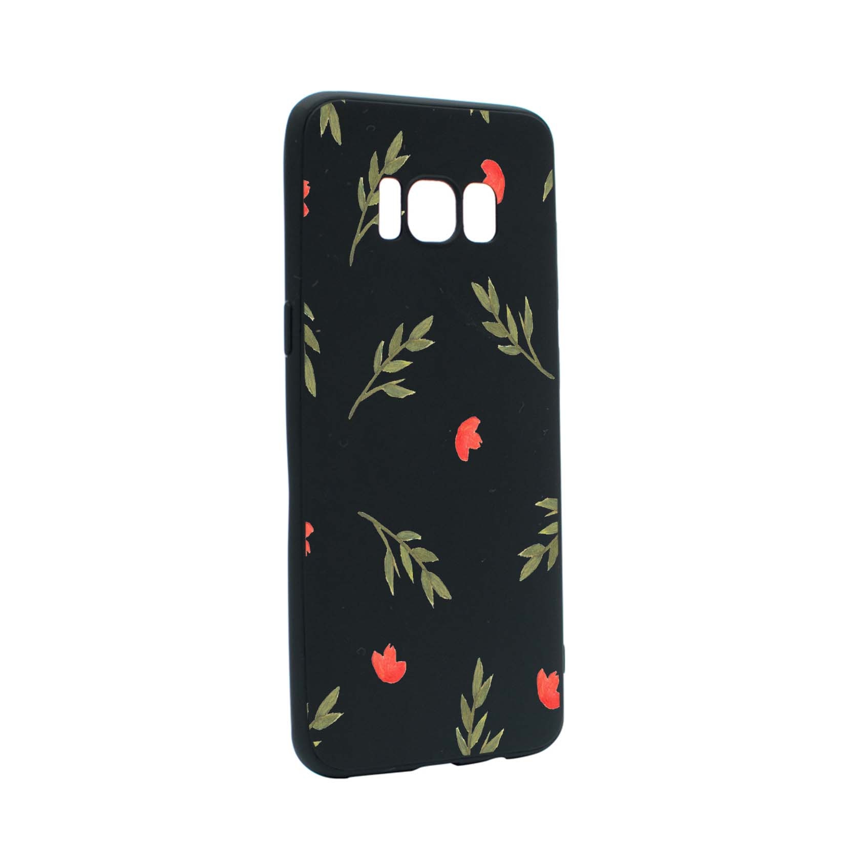 Husa de protectie Flori, pentru Samsung Galaxy S8 Plus, rezistenta la uzura, anti-alunecare, din silicon Premium, B516