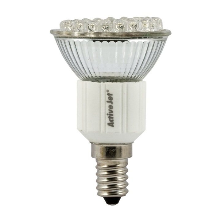 Bec LED ActiveJet AJE-W4814WW, E14, 2,7 W, lumina alba calda