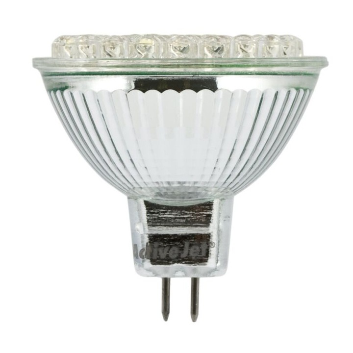 Bec LED ActiveJet AJE-W4853CW, GU5.3, 2.7W, alb rece