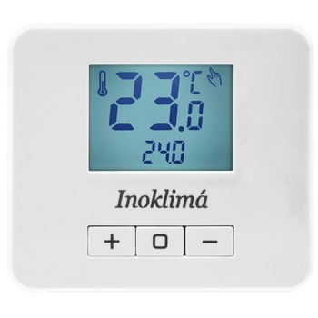 Termostat de ambient neprogramabil Inoklima Evo X cu radiofrecventa Termostat de ambient neprogramabil Inoklima Evo X cu radiofrecventa