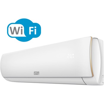 Aparat de aer conditionat Star-Light ACT-12EAWF Wi-Fi, 12000 BTU, Clasa A++, 3D Air Flow, 3D Inverter, Functie incalzire, Display, Alb Aparat de aer conditionat Star-Light ACT-12EAWF Wi-Fi, 12000 BTU, Clasa A++, 3D Air Flow, 3D Inverter, Functie incalzire, Display, Alb