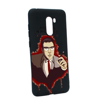 Husa de protectie Amercian Horror Dr. Thredson, pentru Xiaomi PocoPhone F1, rezistenta la uzura, anti-alunecare, din silicon Premium, B518 Husa de protectie Amercian Horror Dr. Thredson, pentru Xiaomi PocoPhone F1, rezistenta la uzura, anti-alunecare, din silicon Premium, B518
