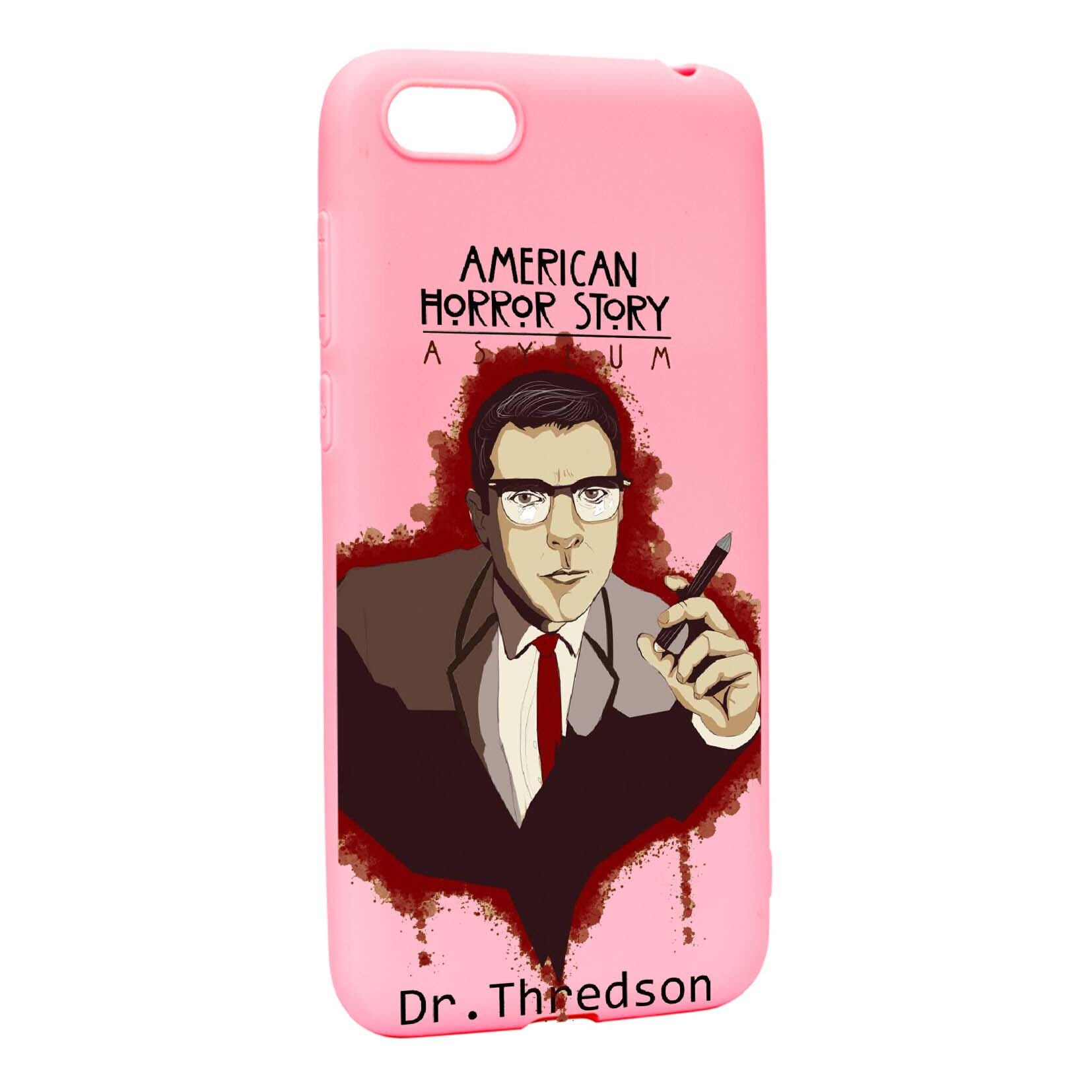 Husa de protectie Amercian Horror Dr. Thredson, pentru Apple iPhone 6 / 6S, rezistenta la uzura, anti-alunecare, din silicon Premium, P518