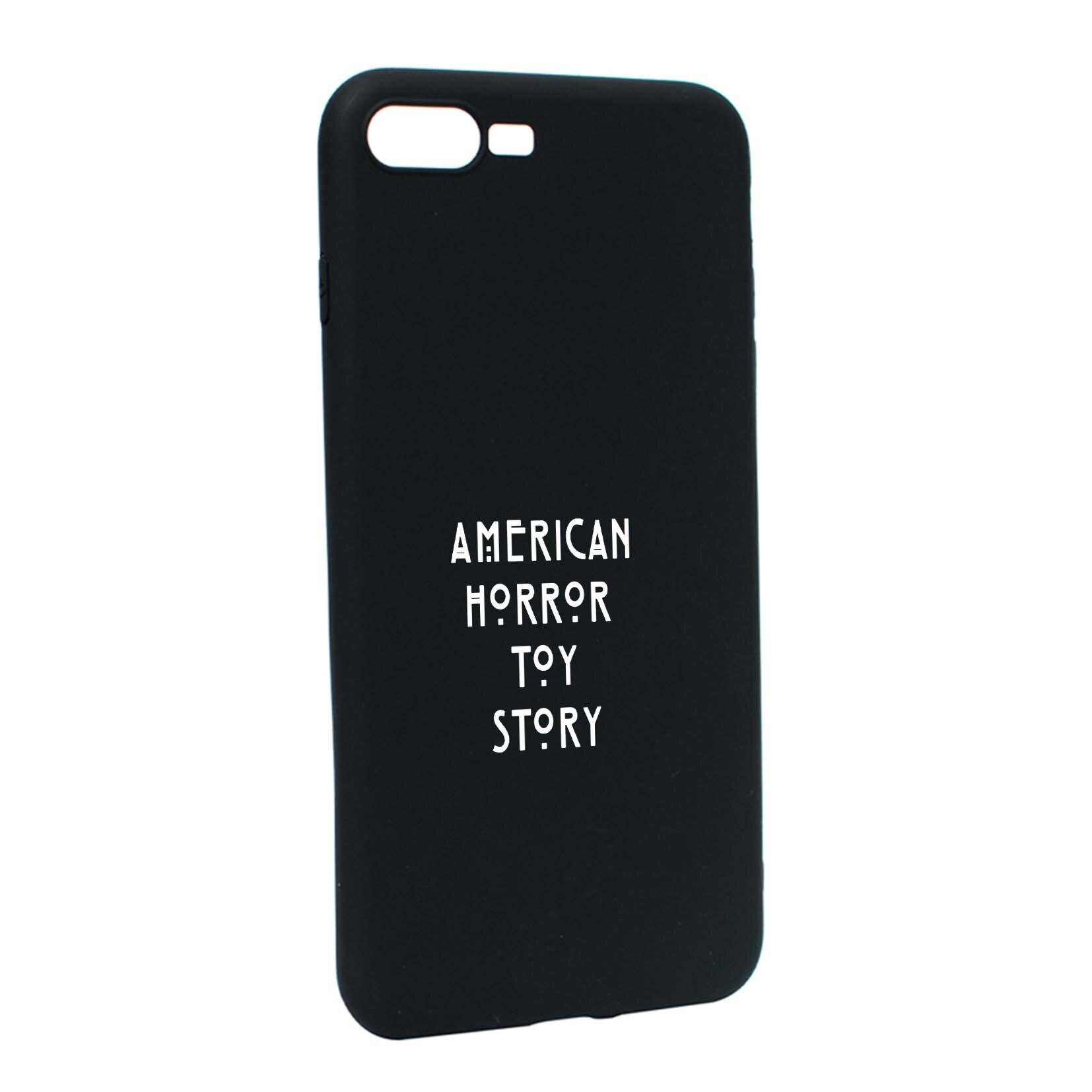 Husa de protectie American Horror Toy Story, pentru Apple iPhone 7 Plus / 8 Plus, rezistenta la uzura, anti-alunecare, din silicon Premium, B517