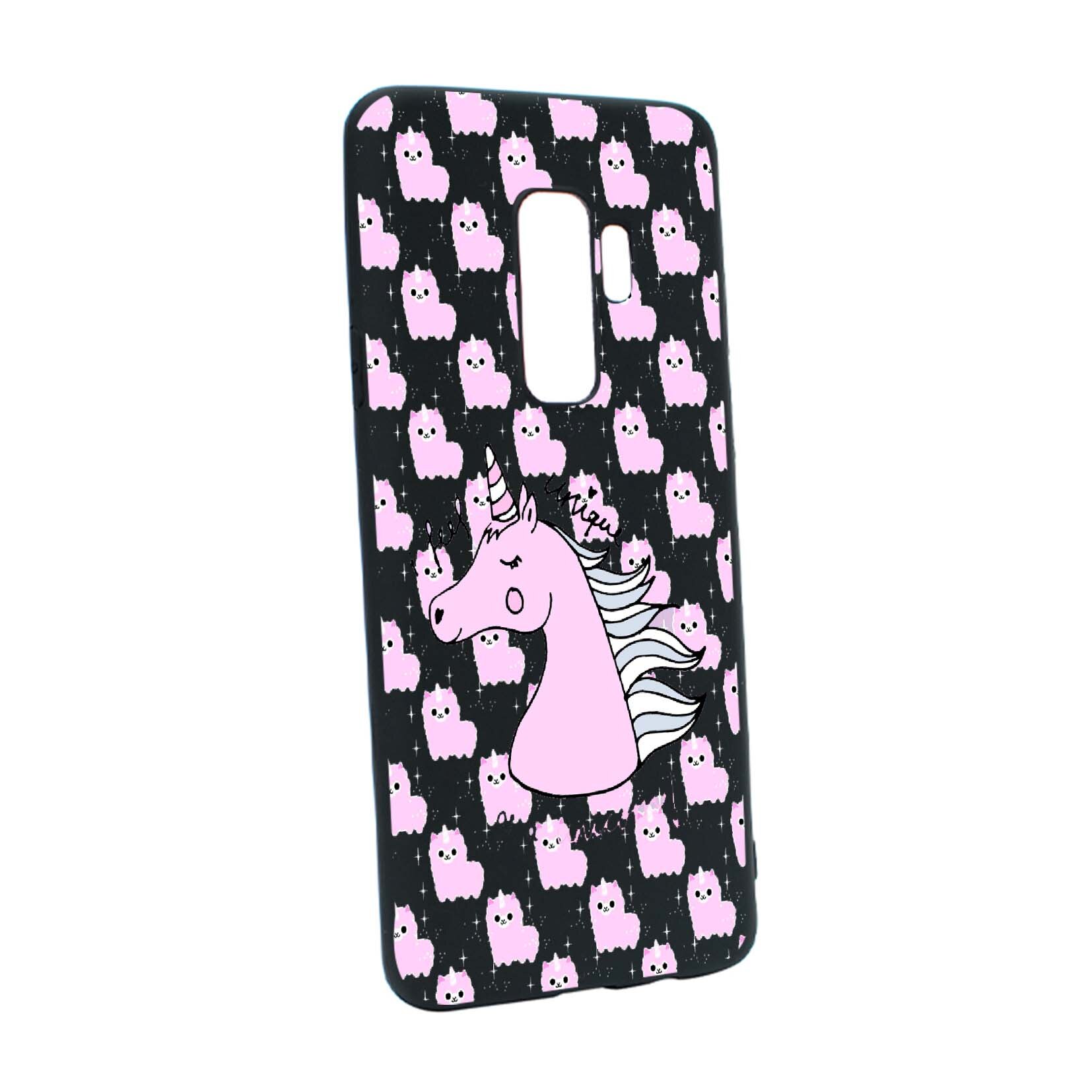 Husa de protectie Unicorn - I Feel Unique, pentru Samsung Galaxy S9 Plus, rezistenta la uzura, anti-alunecare, din silicon Premium, B521