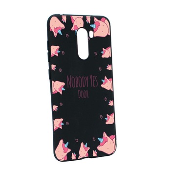 Husa de protectie Unicorn - Nobody yes, pentru Xiaomi PocoPhone F1, rezistenta la uzura, anti-alunecare, din silicon Premium, B523 Husa de protectie Unicorn - Nobody yes, pentru Xiaomi PocoPhone F1, rezistenta la uzura, anti-alunecare, din silicon Premium, B523