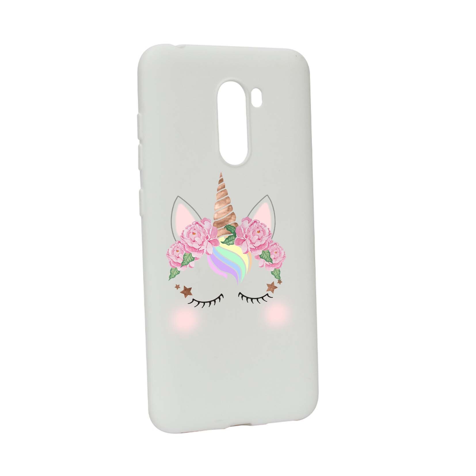 Husa de protectie Unicorn, pentru Xiaomi PocoPhone F1, rezistenta la uzura, anti-alunecare, din silicon Premium, W525