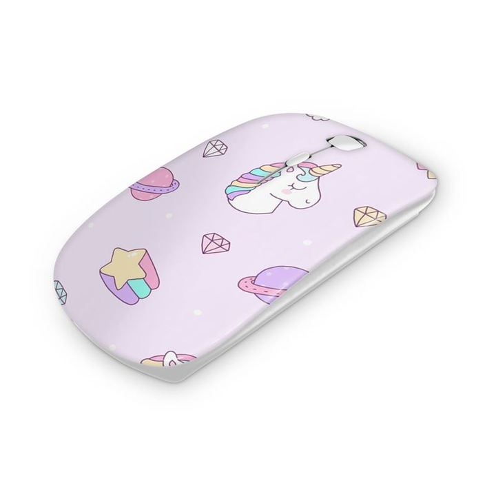 Mouse fara fir, Mobiltokguru, Pug, Alb/Negru