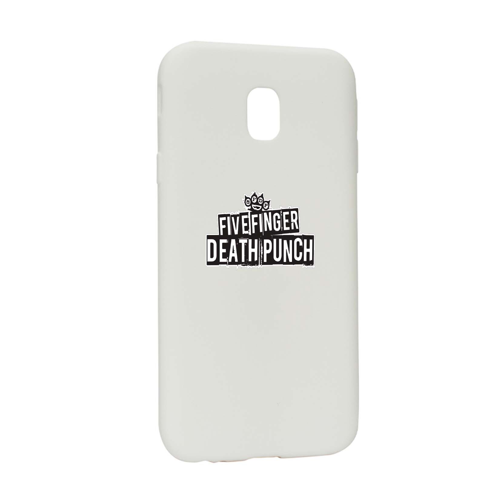 Husa de protectie Five Finger Death Punch, pentru Samsung Galaxy J3 2018, rezistenta la uzura, anti-alunecare, din silicon Premium, W536