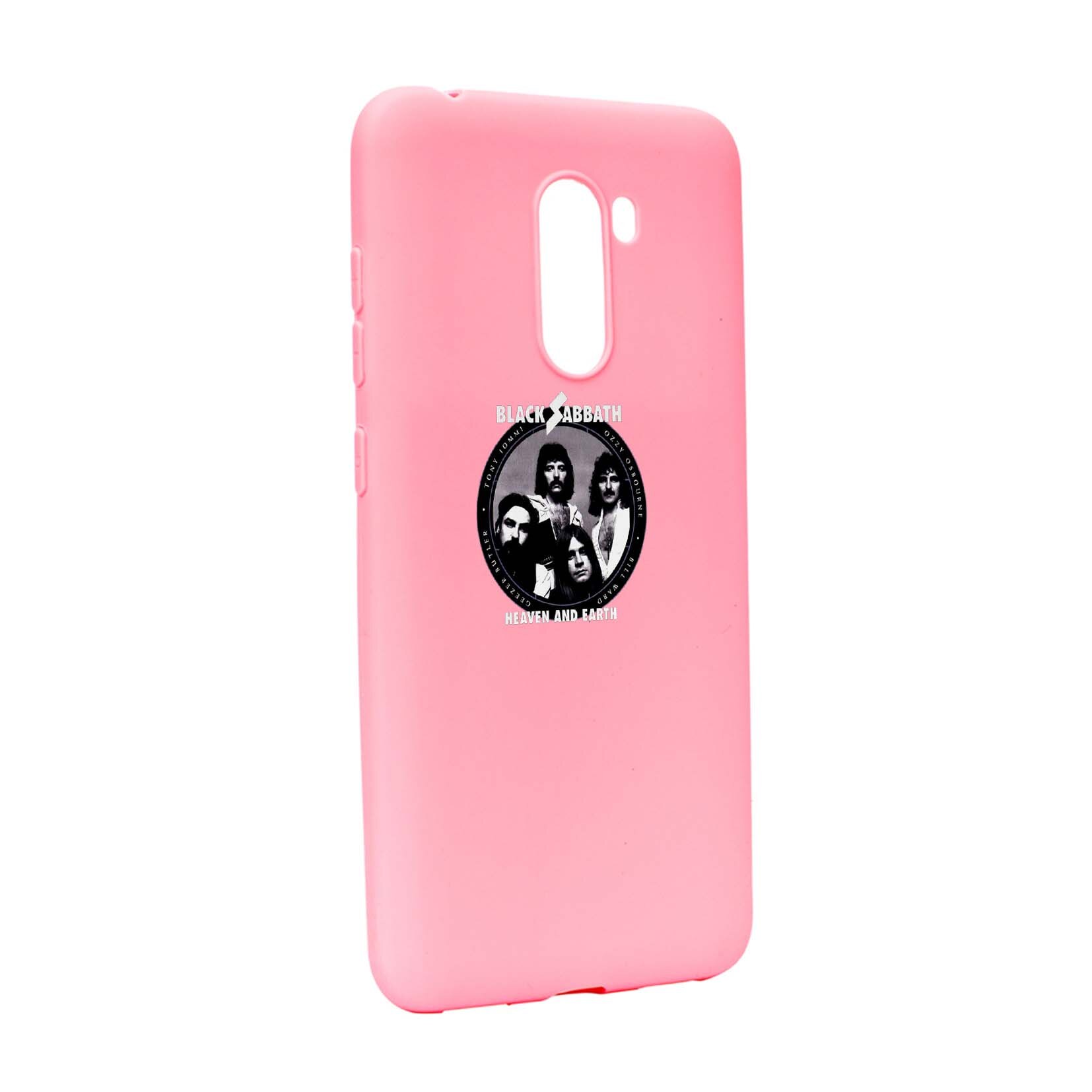 Husa de protectie Black Sabbath, pentru Xiaomi PocoPhone F1, rezistenta la uzura, anti-alunecare, din silicon Premium, P537
