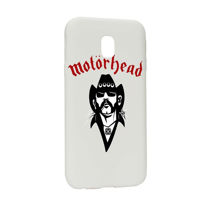 Husa de protectie Motorhead, pentru Samsung Galaxy J7 2018, rezistenta la uzura, anti-alunecare, din silicon Premium, W538