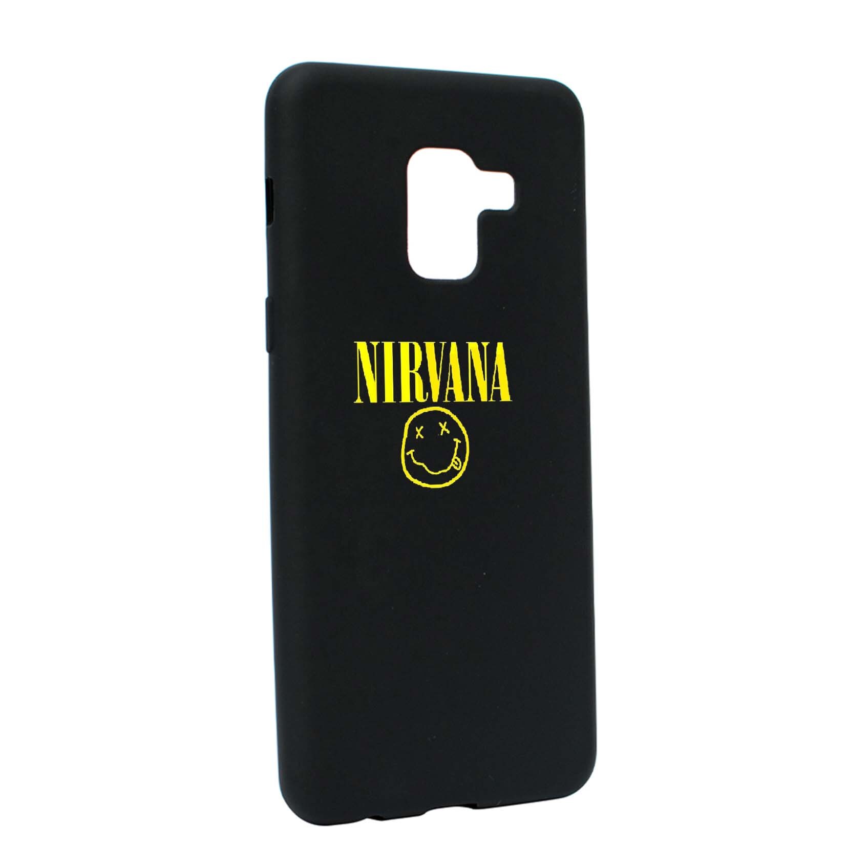 Husa de protectie Nirvana, pentru Samsung Galaxy A5 2018, rezistenta la uzura, anti-alunecare, din silicon Premium, B540