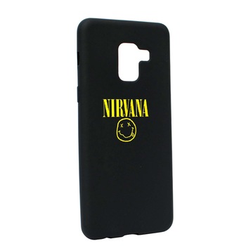Husa de protectie Nirvana, pentru Samsung Galaxy A5 2018, rezistenta la uzura, anti-alunecare, din silicon Premium, B540 Husa de protectie Nirvana, pentru Samsung Galaxy A5 2018, rezistenta la uzura, anti-alunecare, din silicon Premium, B540