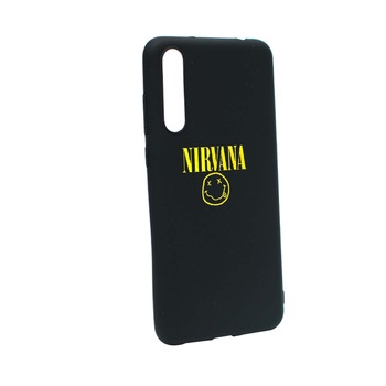 Husa de protectie Nirvana, pentru Huawei P20 Pro, rezistenta la uzura, anti-alunecare, din silicon Premium, B540 Husa de protectie Nirvana, pentru Huawei P20 Pro, rezistenta la uzura, anti-alunecare, din silicon Premium, B540