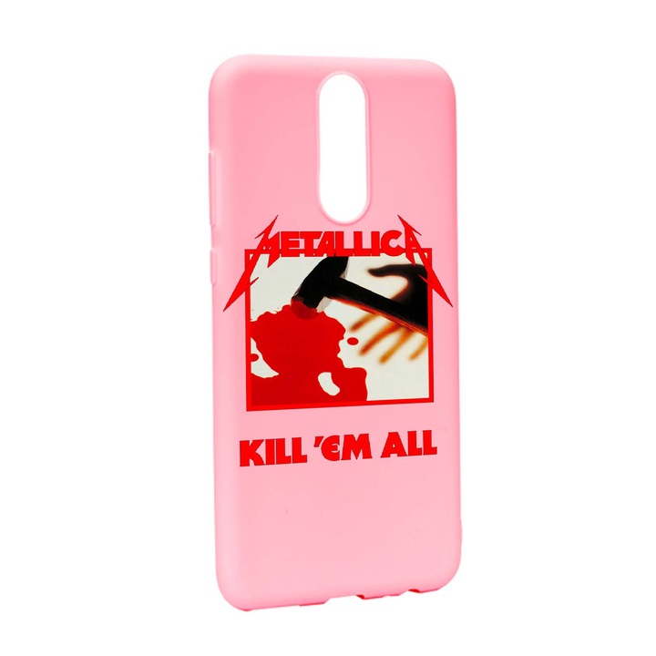 Husa de protectie Metallica, pentru Xiaomi Redmi Note 4/4X, rezistenta la uzura, anti-alunecare, din silicon Premium, P543