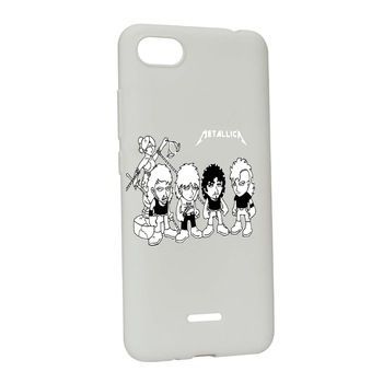 Husa de protectie Metallica, pentru Xiaomi Redmi 6A, rezistenta la uzura, anti-alunecare, din silicon Premium, W544 Husa de protectie Metallica, pentru Xiaomi Redmi 6A, rezistenta la uzura, anti-alunecare, din silicon Premium, W544