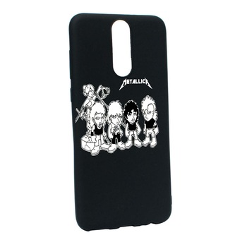 Husa de protectie Metallica, pentru Huawei Mate 10 Lite, rezistenta la uzura, anti-alunecare, din silicon Premium, B544 Husa de protectie Metallica, pentru Huawei Mate 10 Lite, rezistenta la uzura, anti-alunecare, din silicon Premium, B544
