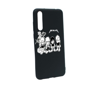 Husa de protectie Metallica, pentru Huawei P20 Pro, rezistenta la uzura, anti-alunecare, din silicon Premium, B544 Husa de protectie Metallica, pentru Huawei P20 Pro, rezistenta la uzura, anti-alunecare, din silicon Premium, B544
