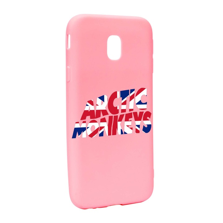 Husa de protectie Arctic Monkey, pentru Samsung Galaxy J7 2018, rezistenta la uzura, anti-alunecare, din silicon Premium, P548