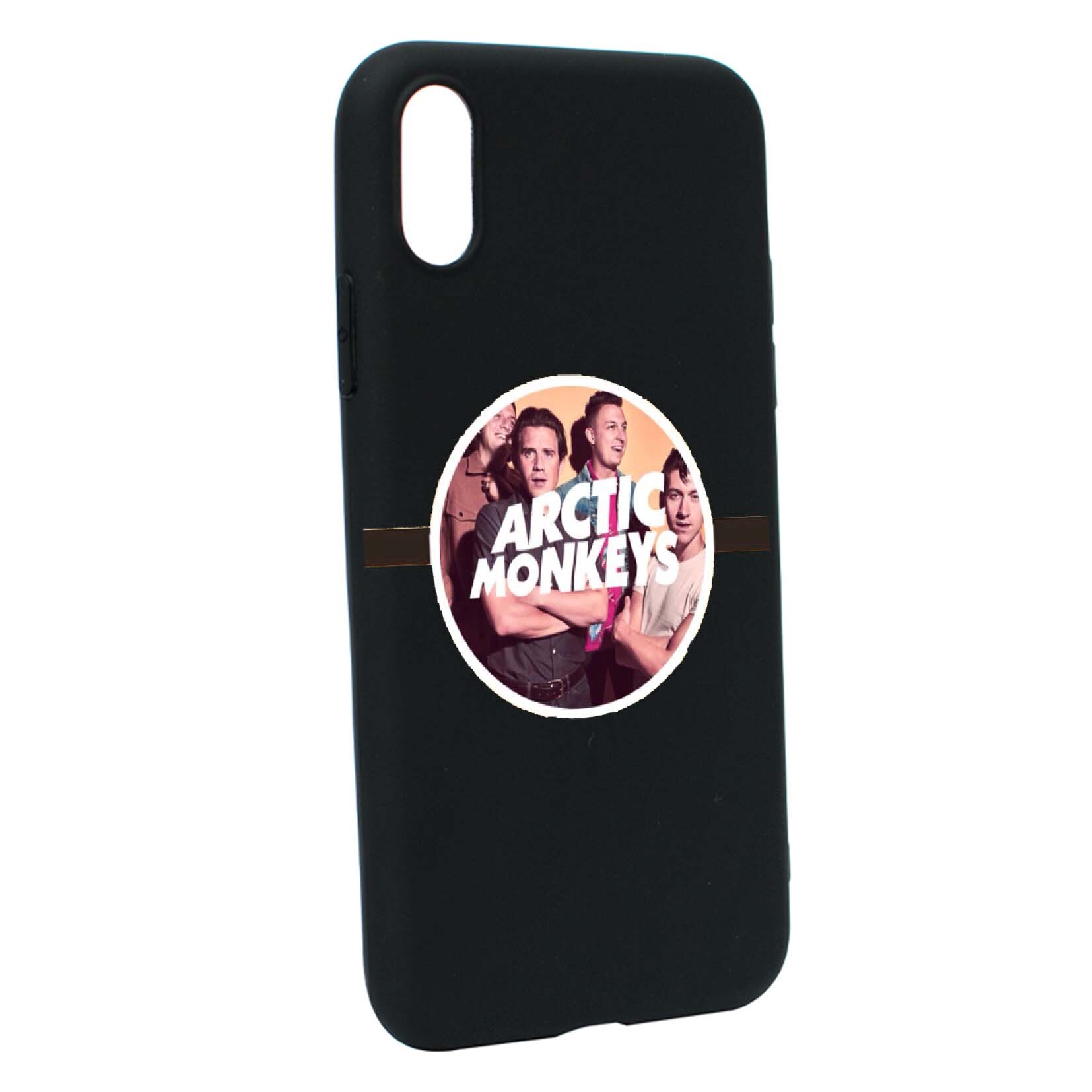 Husa de protectie Arctic Monkey, pentru Apple iPhone XS Max, rezistenta la uzura, anti-alunecare, din silicon Premium, B549