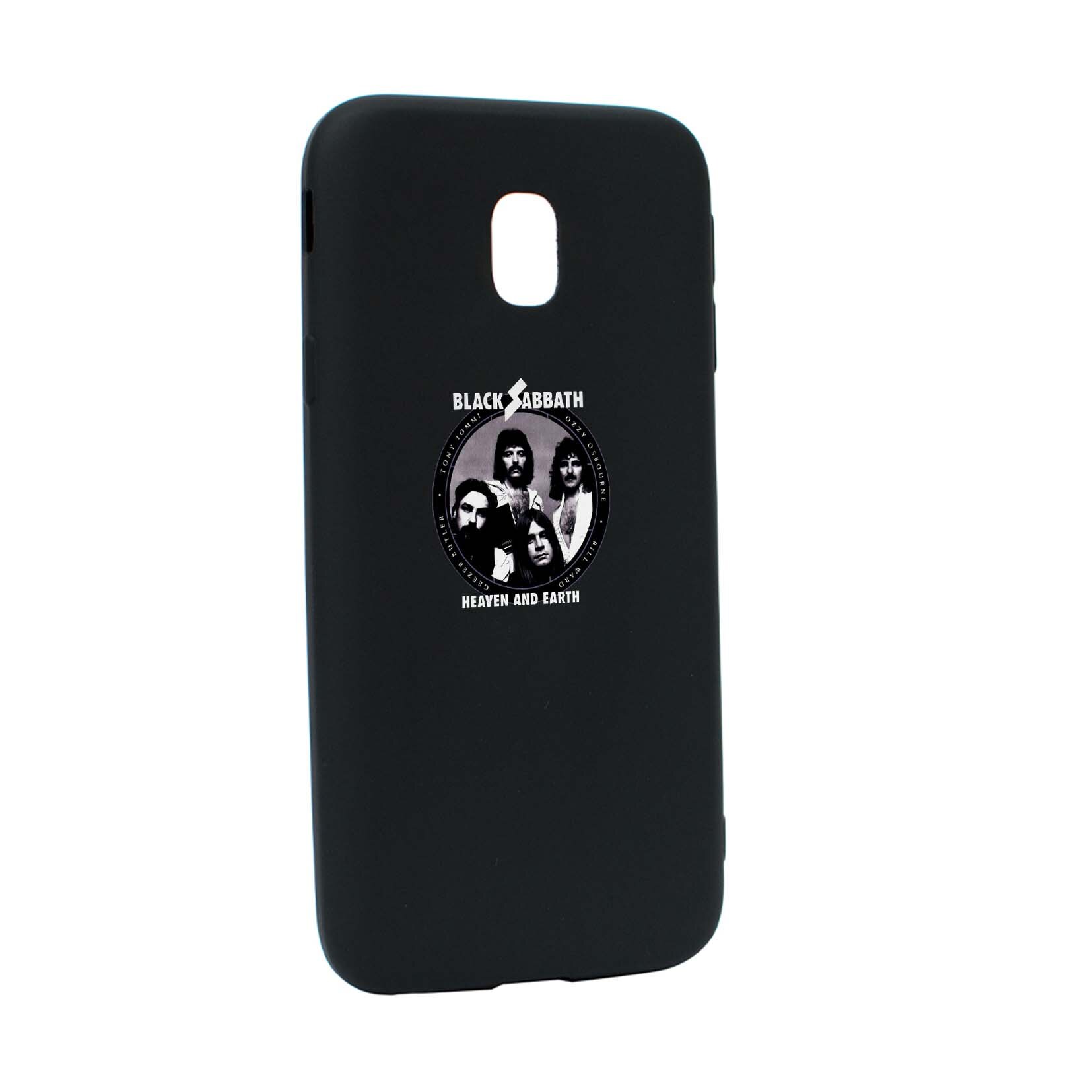 Husa de protectie Black Sabbath, pentru Samsung Galaxy J3 2018, rezistenta la uzura, anti-alunecare, din silicon Premium, B537