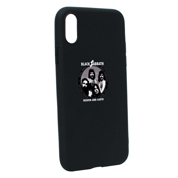 Szilikon védőtok Black Sabbath, Apple iPhone XS / X, B537