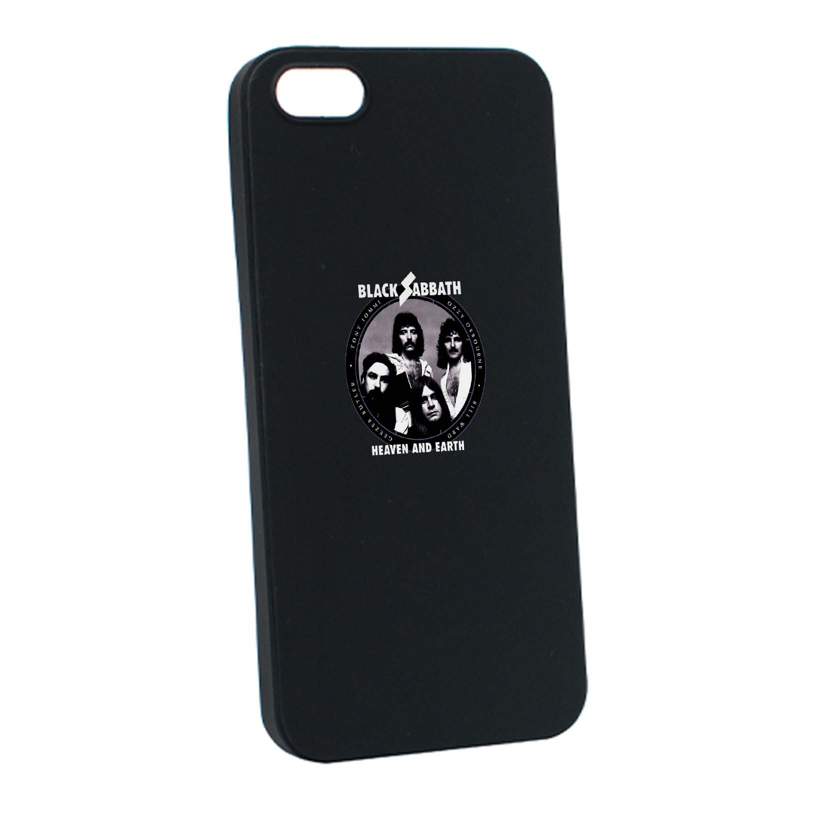 Husa de protectie Black Sabbath, pentru Apple iPhone SE / 5S / 5, rezistenta la uzura, anti-alunecare, din silicon Premium, B537