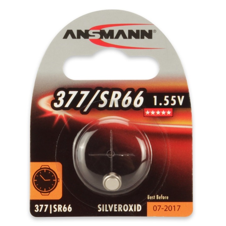 Батерия за часовник Silver Oxide SR66 1.55V