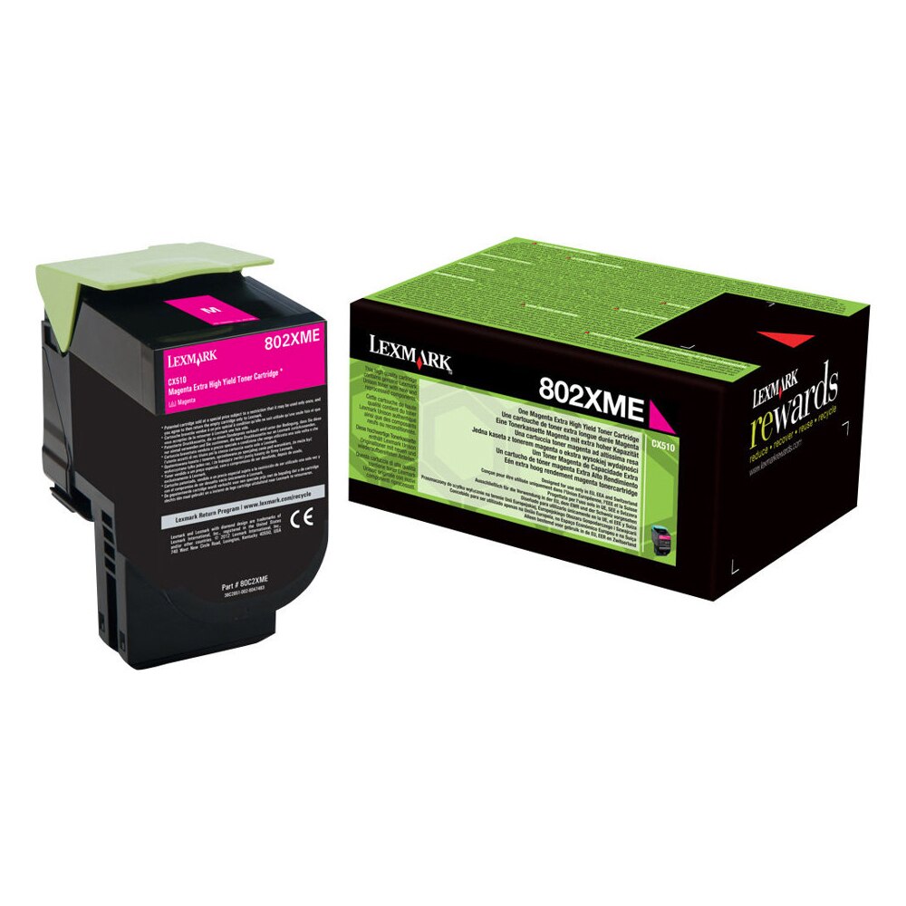 Toner Lexmark 80C2XME, Magenta