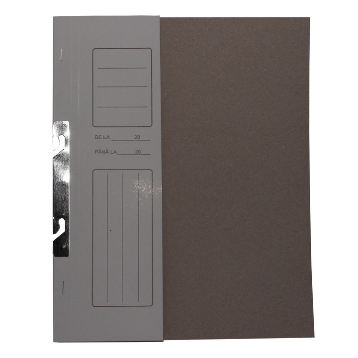 Dosar incopciat EVOffice, 1/2 carton, 10 buc, Alb