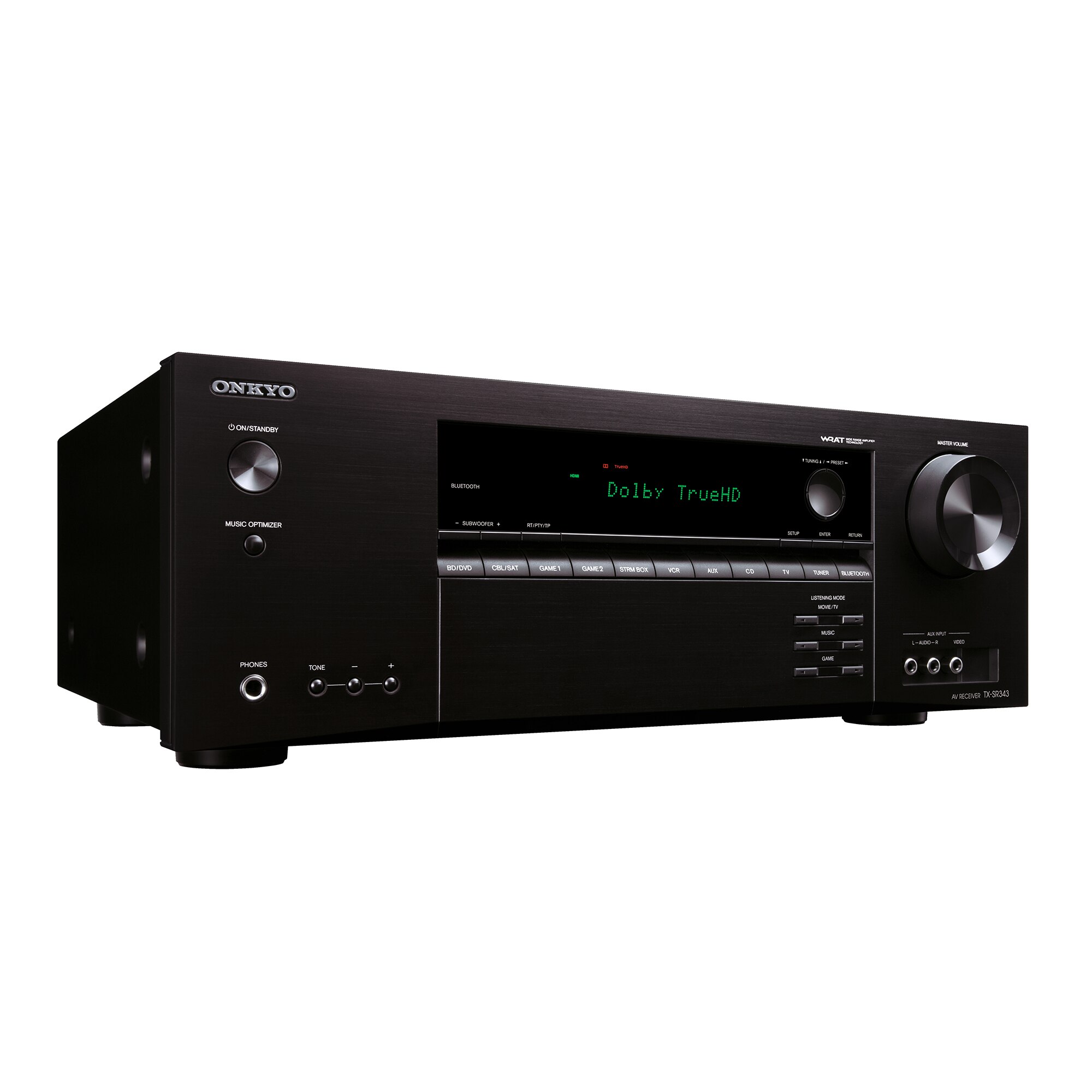 Receiver Onkyo TX-SR343, 5.1 canale, Negru - eMAG.ro