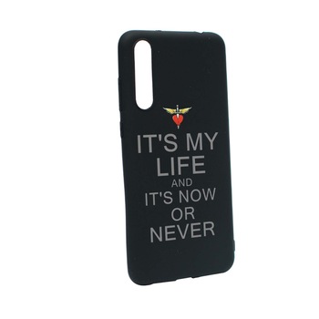 Husa de protectie It's my life, pentru Huawei P20 Pro, rezistenta la uzura, anti-alunecare, din silicon Premium, B539 Husa de protectie It's my life, pentru Huawei P20 Pro, rezistenta la uzura, anti-alunecare, din silicon Premium, B539