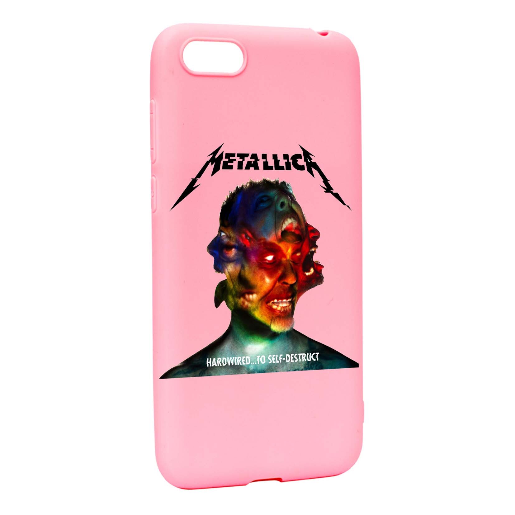 Husa de protectie Metallica, pentru Apple iPhone 6 / 6S, rezistenta la uzura, anti-alunecare, din silicon Premium, P545