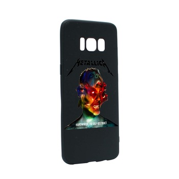 Husa de protectie Metallica, pentru Samsung Galaxy S8, rezistenta la uzura, anti-alunecare, din silicon Premium, B545 Husa de protectie Metallica, pentru Samsung Galaxy S8, rezistenta la uzura, anti-alunecare, din silicon Premium, B545